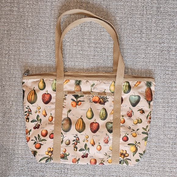 Lesportsac Handbags - LeSportsac Tote Bag Fruit Print